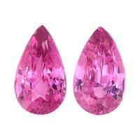 3.90&nbsp;Ct.Tw.Total Carat Weight Pink Sapphire Pair from Madagascar Video