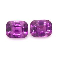 3.29&nbsp;Ct.Tw.Total Carat Weight Purple Sapphire Pair from Ceylon (Sri Lanka) Video
