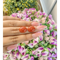 10.33 Ct.Tw.Total Carat Weight Cabochon Coral Pair from Italy Life Style