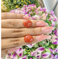 10.33&nbsp;Ct.Tw.Total Carat Weight Cabochon Coral Pair from Italy Life Style