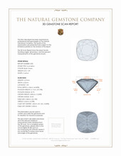 2.26 Ct.Tw.Total Carat Weight Tourmaline Pair from Brazil 3 D Scan Report