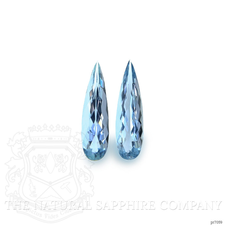 5.98 Ct.Tw. Aquamarine Pair from Brazil