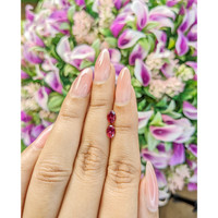 0.97 Ct.Tw.Total Carat Weight Tourmaline Pair from Mozambique Life Style