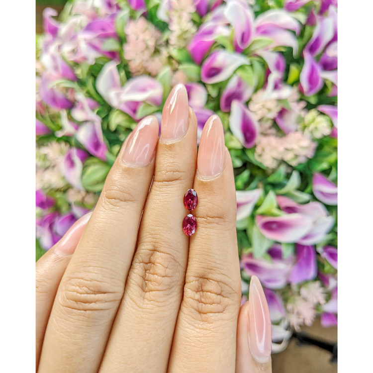 0.97 Ct.Tw. Tourmaline Pair from Mozambique