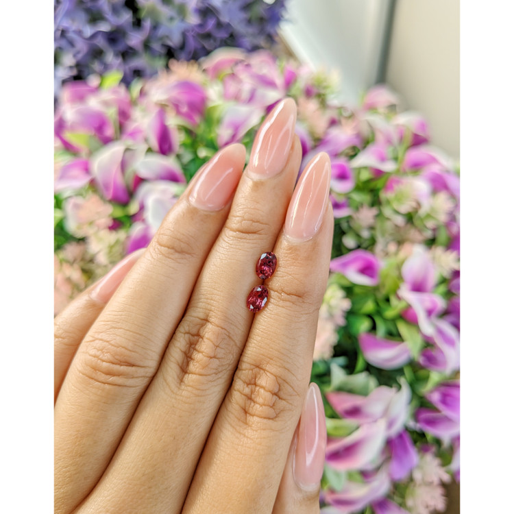 0.97 Ct.Tw. Tourmaline Pair from Mozambique