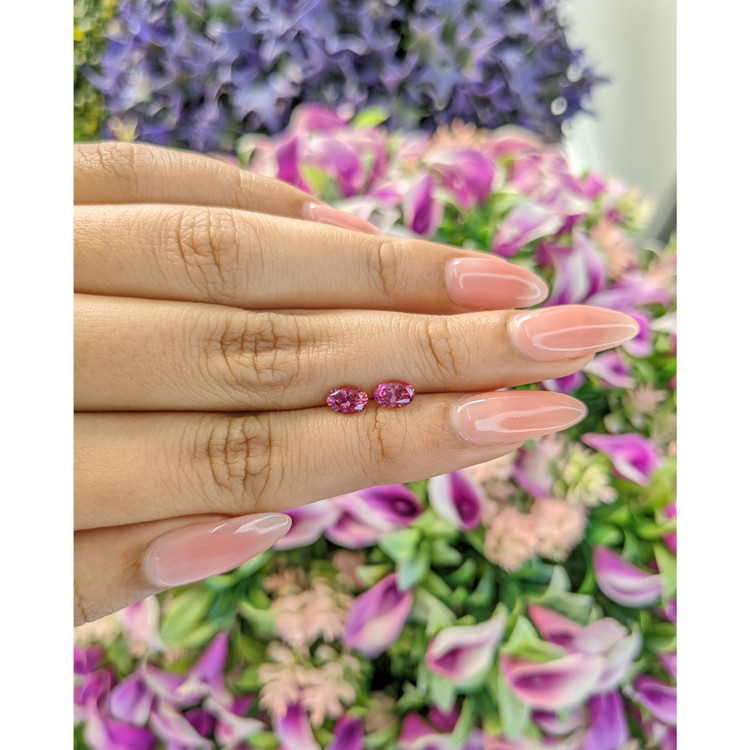 0.94 Ct.Tw. Tourmaline Pair from Mozambique