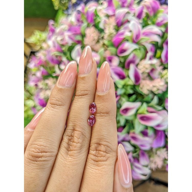 0.94 Ct.Tw. Tourmaline Pair from Mozambique