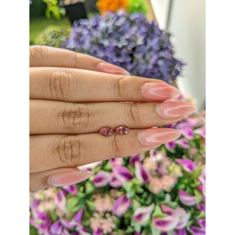 1.01 Ct.Tw. Tourmaline Pair from Mozambique