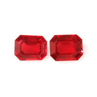 1.00 Ct.Tw.Total Carat Weight Ruby Pair from Mozambique Video