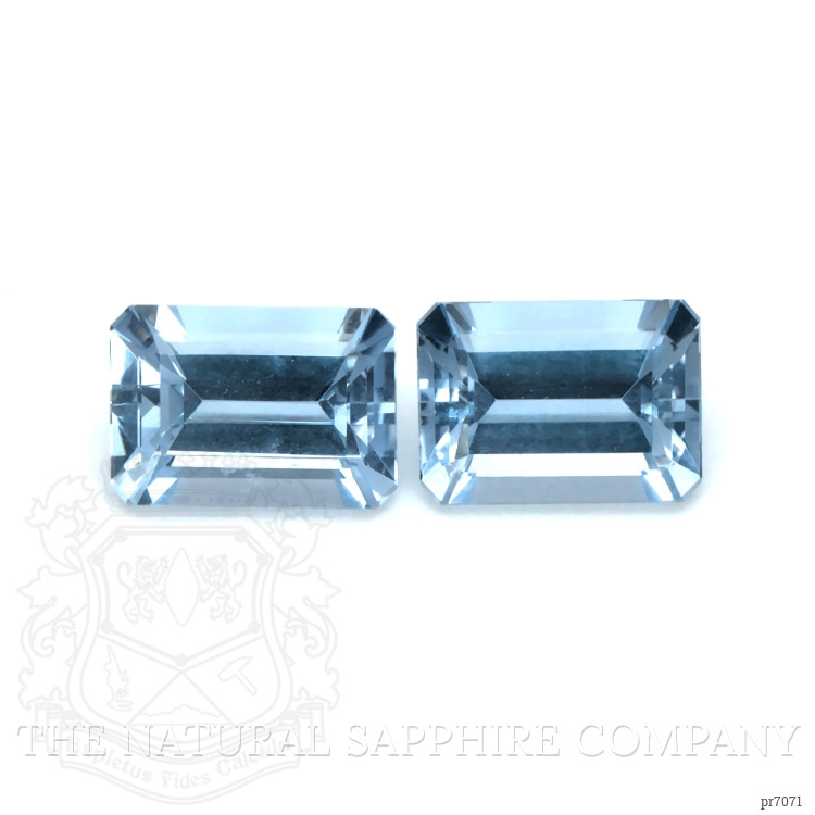 4.04 Ct.Tw. Aquamarine Pair from Brazil