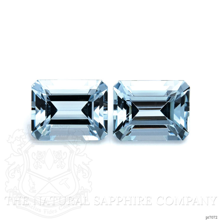 4.59 Ct.Tw. Aquamarine Pair from Brazil