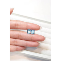 4.59&nbsp;Ct.Tw.Total Carat Weight Aquamarine Pair from Brazil Life Style