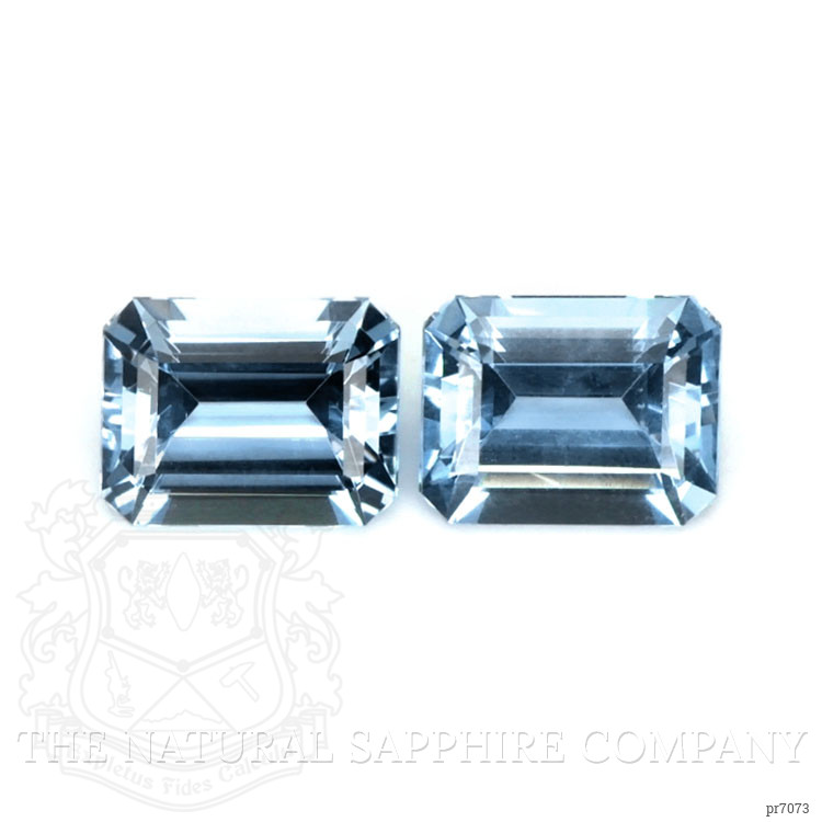 4.30 Ct.Tw. Aquamarine Pair from Brazil