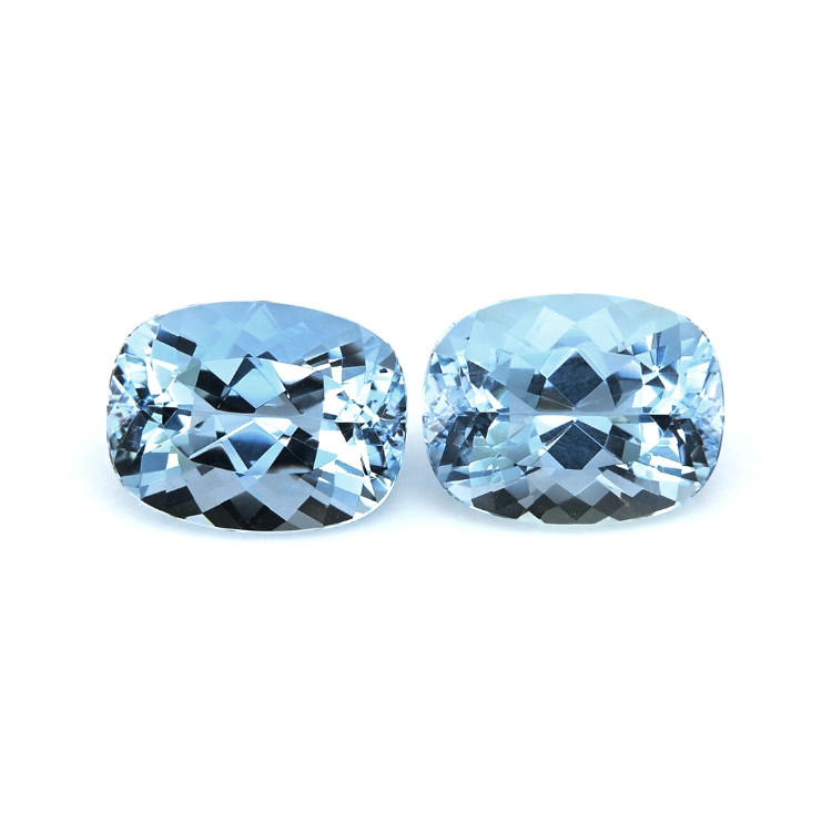 5.39 Ct.Tw. Aquamarine Pair from Brazil
