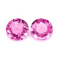 1.69&nbsp;Ct.Tw.Total Carat Weight Pink Sapphire Pair from Ceylon (Sri Lanka) Video