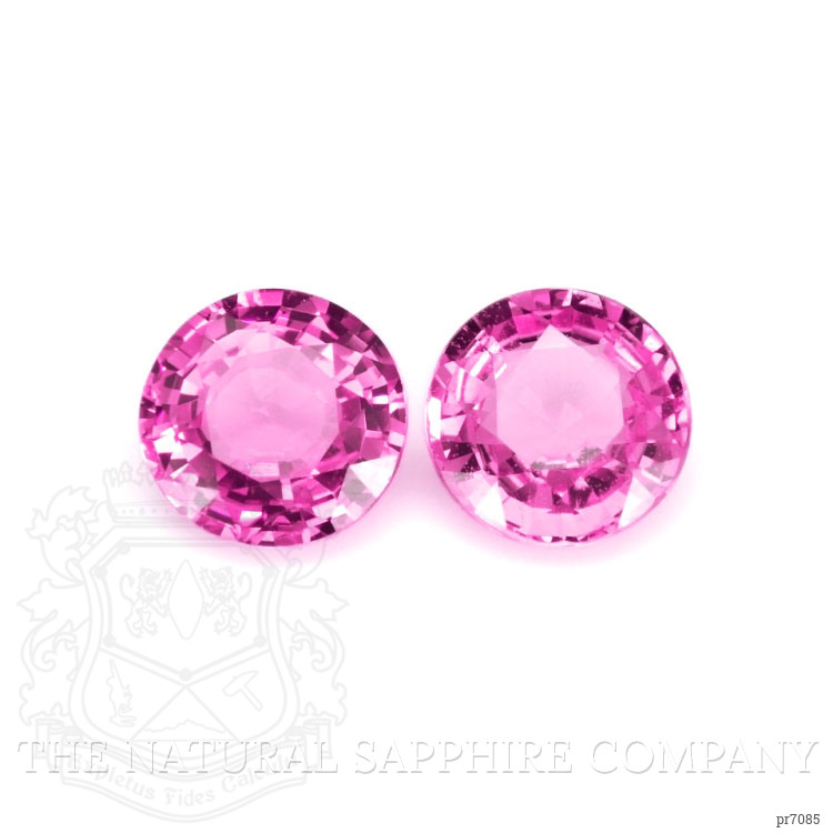 1.69 Ct.Tw. Pink Sapphire Pair from Ceylon (Sri Lanka)