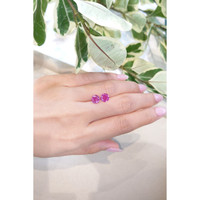 2.96&nbsp;Ct.Tw.Total Carat Weight Pink Sapphire Pair from Ceylon (Sri Lanka) Life Style