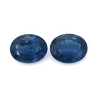 4.27&nbsp;Ct.Tw.Total Carat Weight Blue Sapphire Pair from Ceylon (Sri Lanka) Video