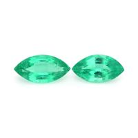 2.90 Ct.Tw.Total Carat Weight Emerald Pair from Zambia Video