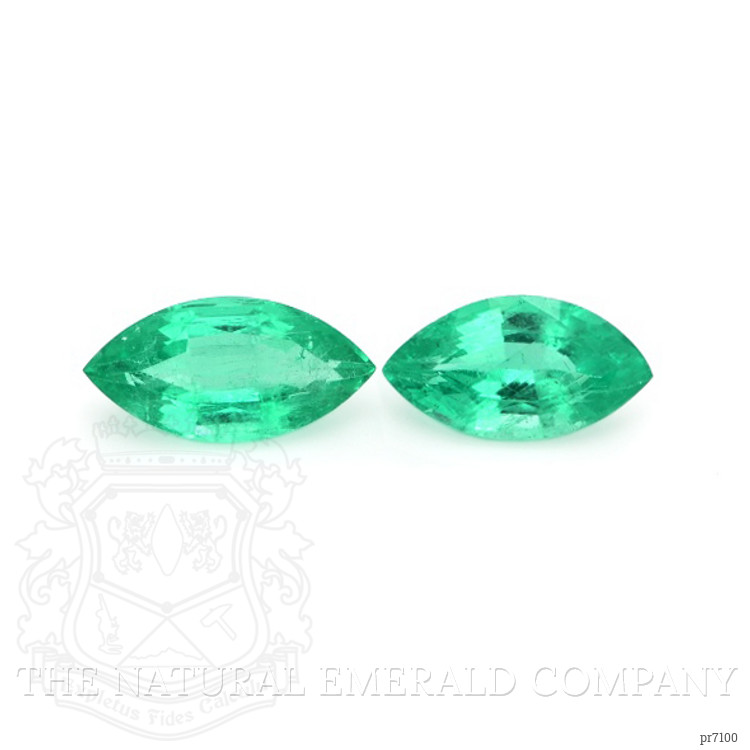 2.90 Ct.Tw. Emerald Pair from Zambia