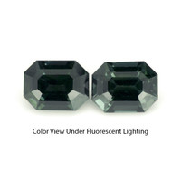 3.58 Ct.Tw.Total Carat Weight Color Change Sapphire Pair from Tanzania Video