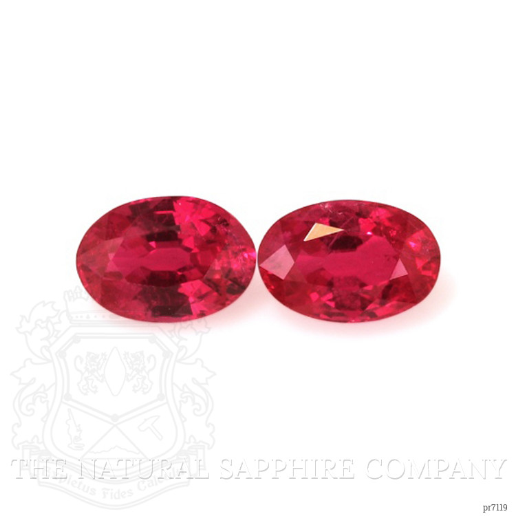 1.13 Ct.Tw. Ruby Pair from Mozambique