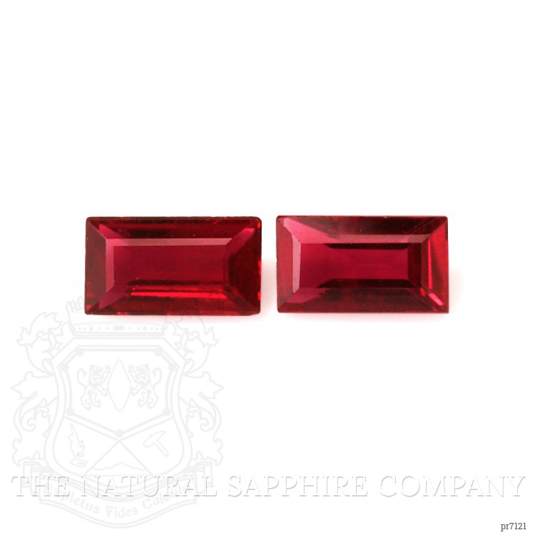 1.05 Ct.Tw. Ruby Pair from Mozambique