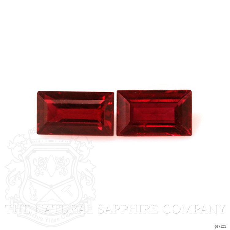 0.95 Ct.Tw. Ruby Pair from Mozambique