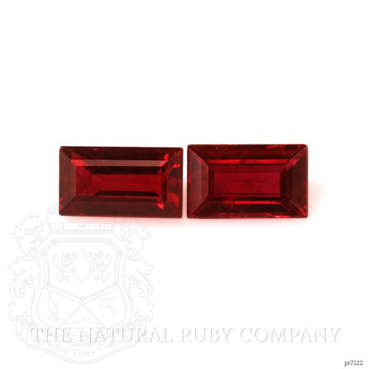 0.95 Ct.Tw. Ruby Pair from Mozambique