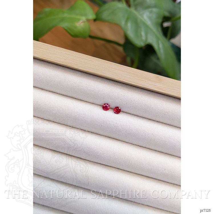 0.66 Ct.Tw. Ruby Pair from Mozambique