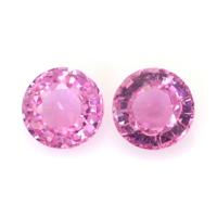 1.59&nbsp;Ct.Tw.Total Carat Weight Pink Sapphire Pair from Ceylon (Sri Lanka) Video