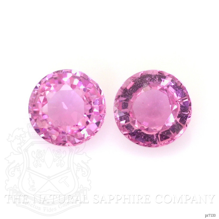 1.59 Ct.Tw. Pink Sapphire Pair from Ceylon (Sri Lanka)