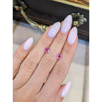 1.59&nbsp;Ct.Tw.Total Carat Weight Pink Sapphire Pair from Ceylon (Sri Lanka) Life Style