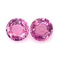1.74&nbsp;Ct.Tw.Total Carat Weight Pink Sapphire Pair from Ceylon (Sri Lanka) Video