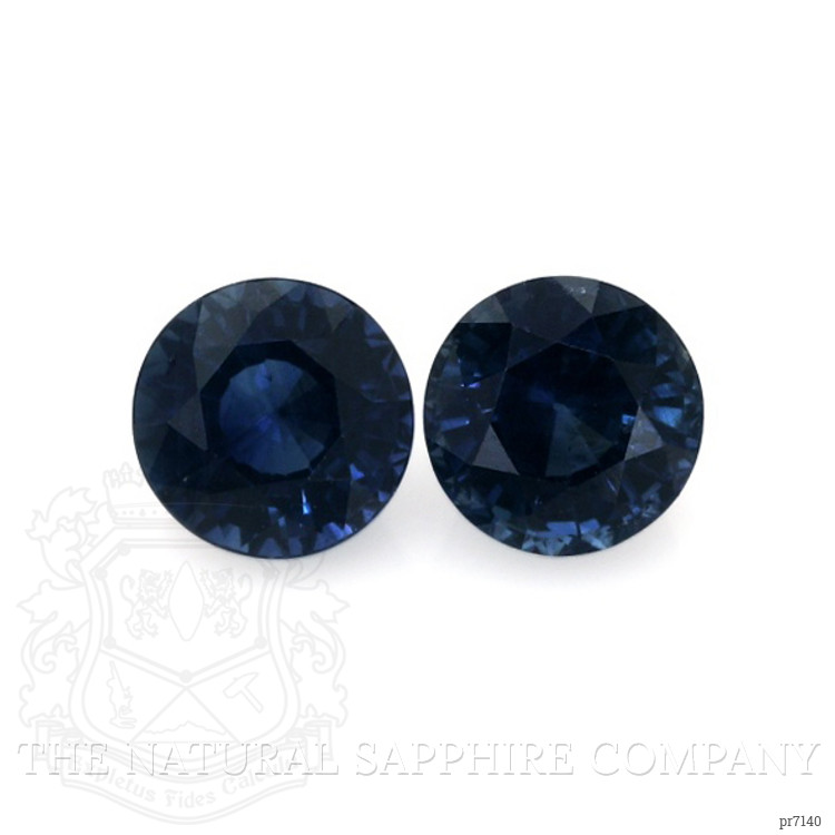 1.45 Ct.Tw. Blue Sapphire Pair from Ceylon (Sri Lanka)