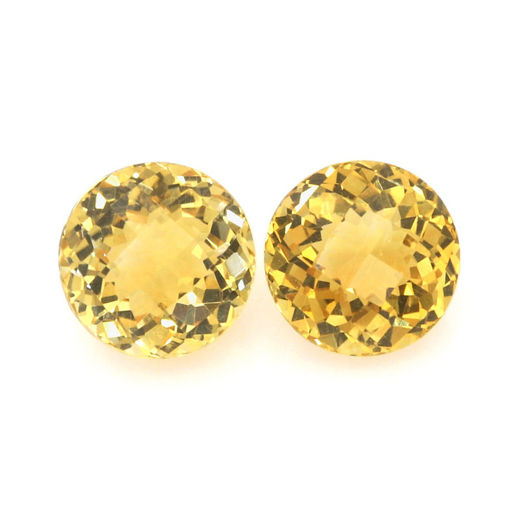 8.66 Ct.Tw. Citrine Pair from Brazil
