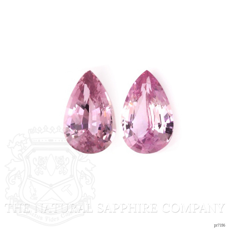 2.60 Ct.Tw. Pink Sapphire Pair from Ceylon (Sri Lanka)