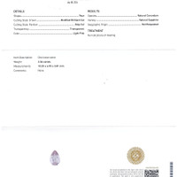 4.10 Ct.Tw.Total Carat Weight Sapphire Pair from Ceylon (Sri Lanka) Scan Report