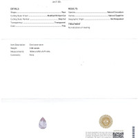 4.10 Ct.Tw.Total Carat Weight Pink Sapphire Pair from Ceylon (Sri Lanka) Scan Report