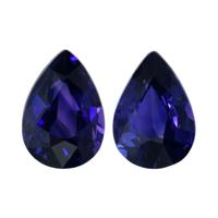 1.76&nbsp;Ct.Tw.Total Carat Weight Blue Sapphire Pair from Ceylon (Sri Lanka) Video