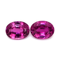 16.43 Ct.Tw.Total Carat Weight Pink Sapphire Pair from Madagascar Video