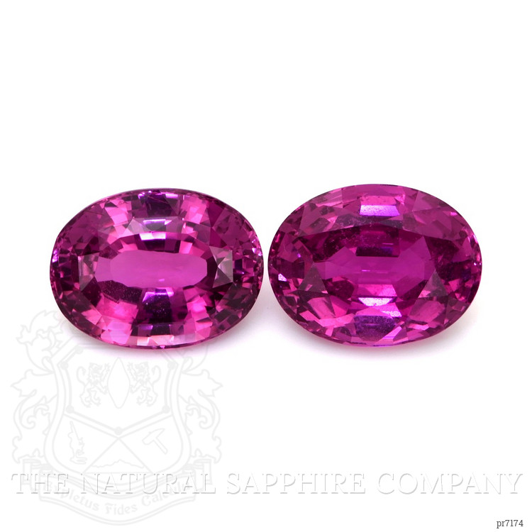 16.43 Ct.Tw. Pink Sapphire Pair from Madagascar