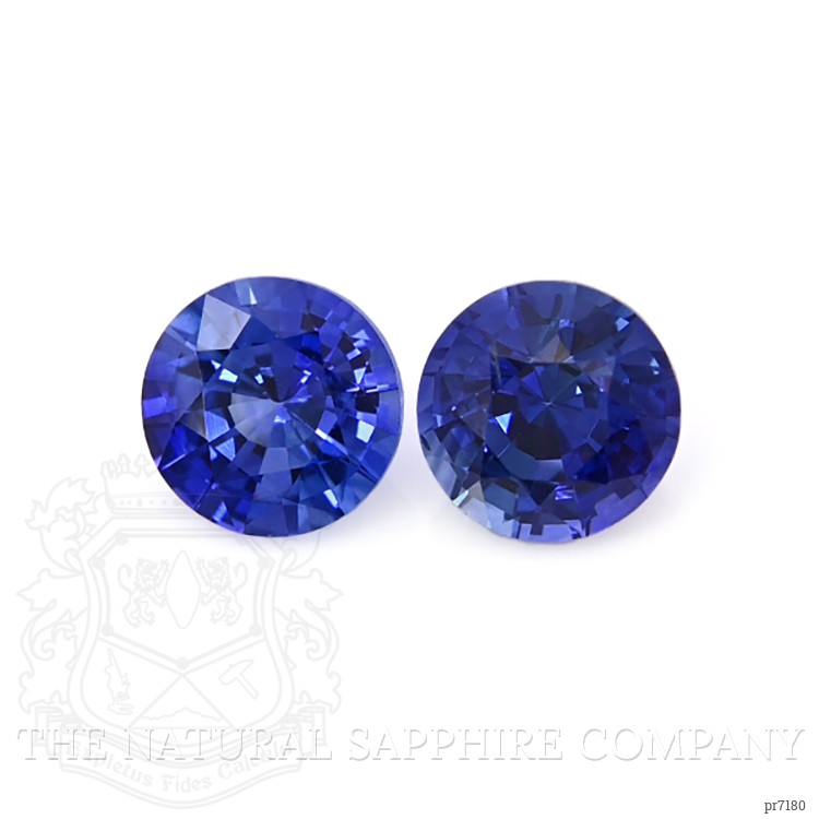1.19 Ct.Tw. Blue Sapphire Pair from Ceylon (Sri Lanka)