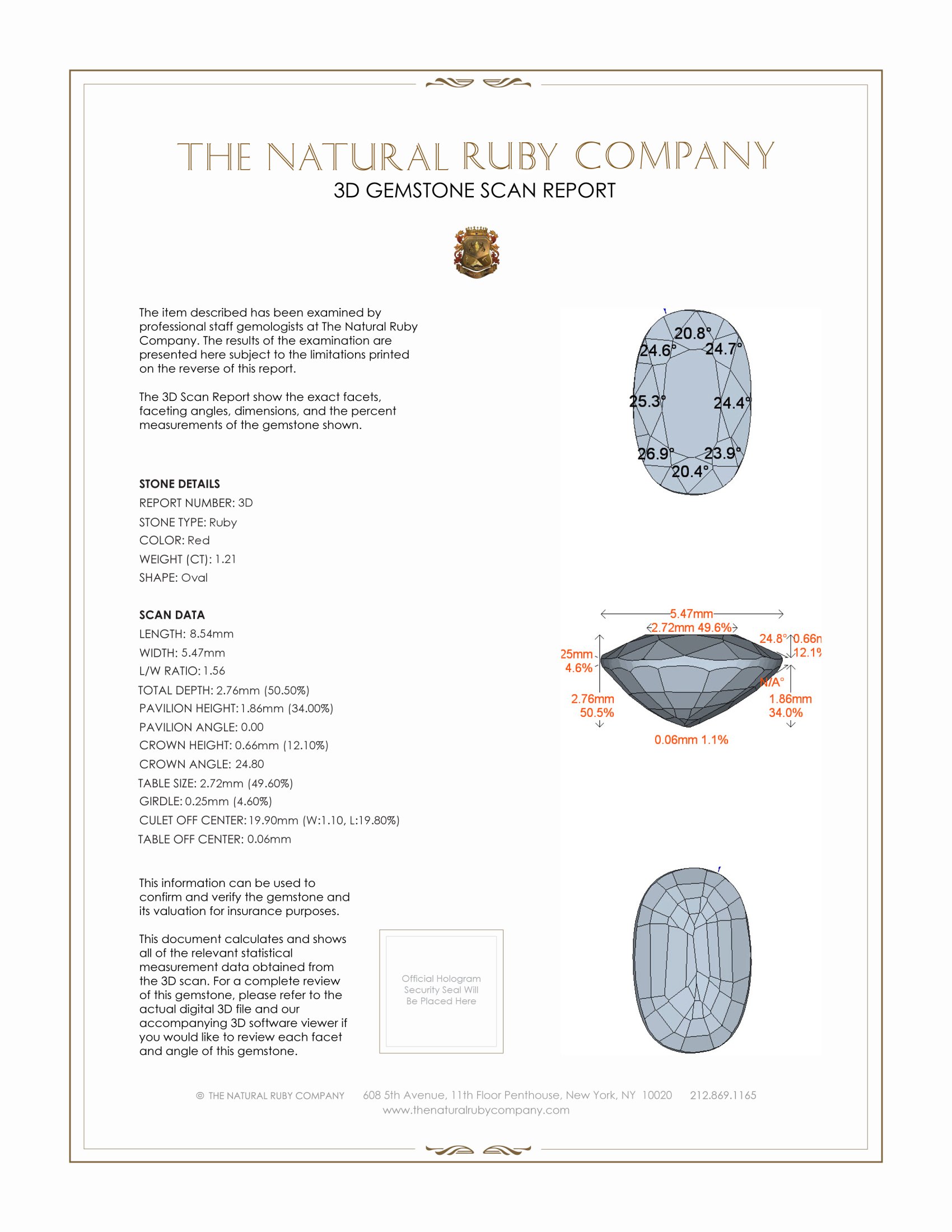 2.49 Ct.Tw. Ruby Pair from Mozambique