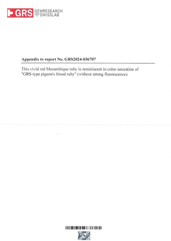 2.11 Ct.Tw. Ruby Pair from Mozambique