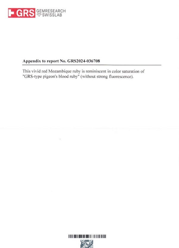 2.11 Ct.Tw. Ruby Pair from Mozambique