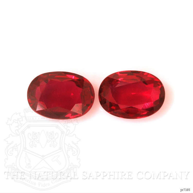 2.11 Ct.Tw. Ruby Pair from Mozambique
