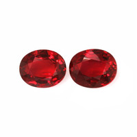 2.18 Ct.Tw.Total Carat Weight Ruby Pair from Mozambique Video