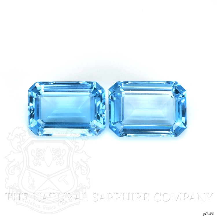15.81 Ct.Tw. Topaz Pair from Ceylon (Sri Lanka)