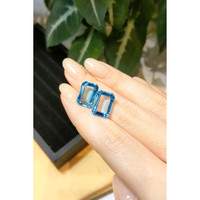 15.81&nbsp;Ct.Tw.Total Carat Weight Topaz Pair from Ceylon (Sri Lanka) Life Style